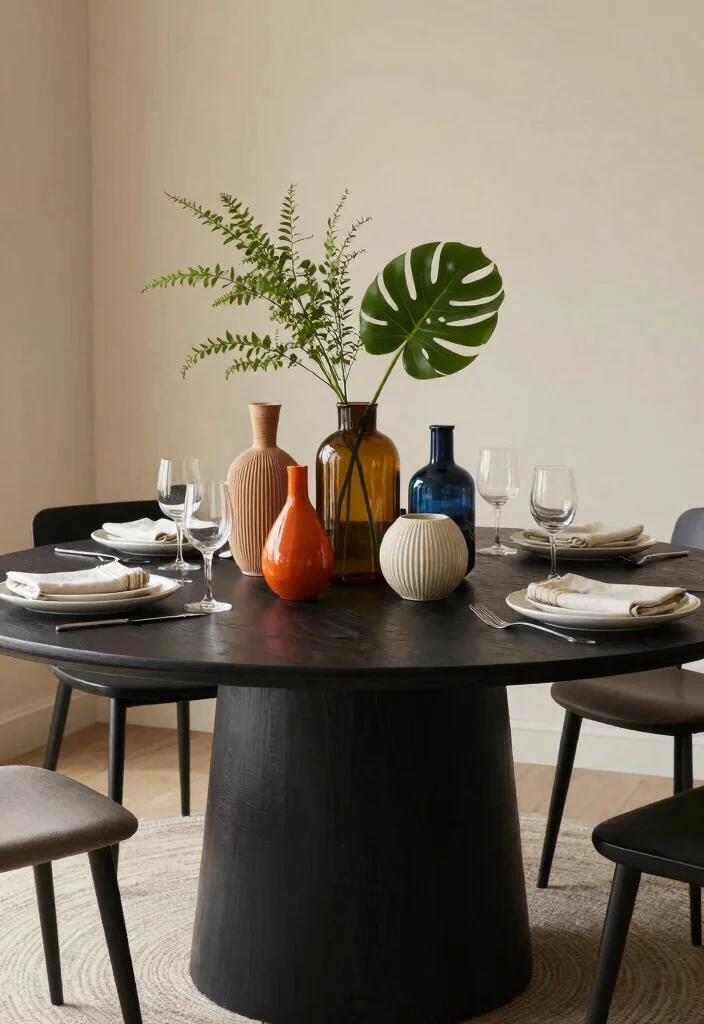 15 Black Round Table Decor Ideas With Bold Contrast 66 15 Black Round Table Decor Ideas With Bold Contrast - Conclusion 1
