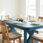 15 Blue Dining Table Ideas That Make a Bold Statement