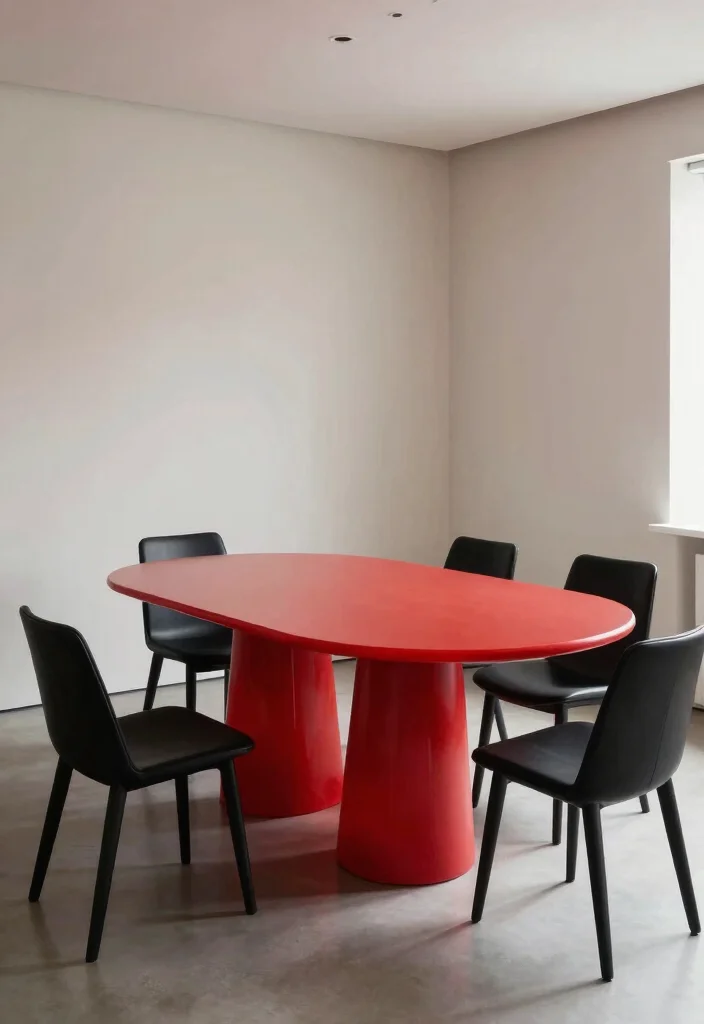 15 Custom Dining Table Ideas With Unique Character 52 15 Custom Dining Table Ideas With Unique Character - 12. Bold Statement Tables 1