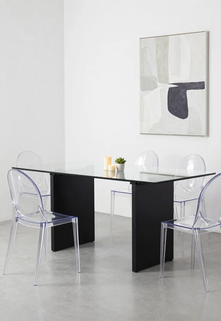 15 Custom Dining Table Ideas With Unique Character 24 15 Custom Dining Table Ideas With Unique Character - 4. Modern Minimalism 1