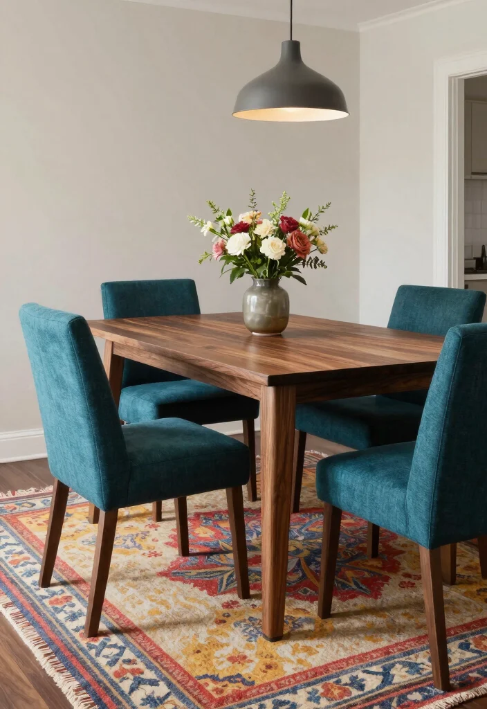 15 Dining Chairs for Dark Wood Table Ideas That Match Perfectly - 2. Upholstered Dining Chairs 1