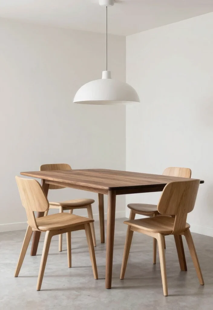 15 Dining Chairs for Dark Wood Table Ideas That Match Perfectly - 5. Scandinavian Style Chairs 1