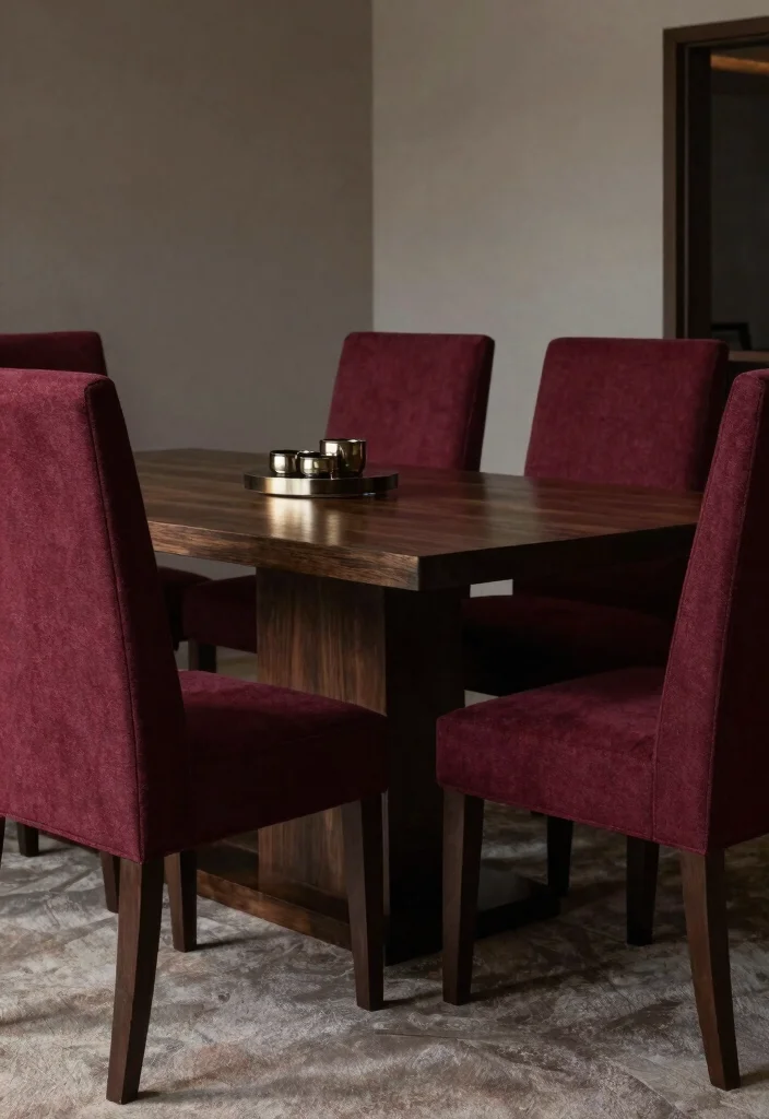 15 Dining Chairs for Dark Wood Table Ideas That Match Perfectly - 6. High-Back Chairs 1