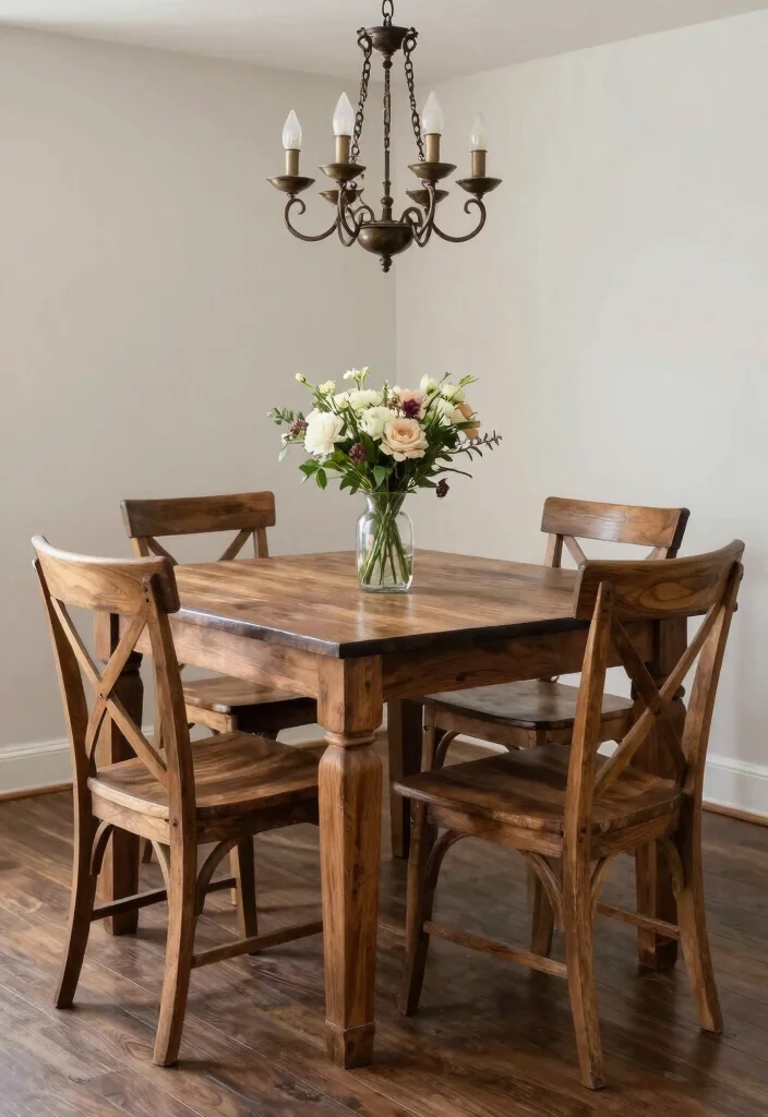 15 Dining Chairs for Dark Wood Table Ideas That Match Perfectly - 9. Cross-Back Chairs 1