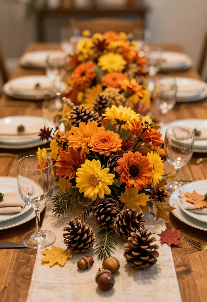 15 Dining Table Flowers Ideas That Elevate Instantly 43 15 Dining Table Flowers Ideas That Elevate Instantly - 13. Themed Arrangements 1