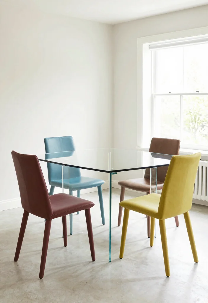 15 Dining Table for Small Spaces Ideas That Maximize Every Inch 51 15 Dining Table for Small Spaces Ideas That Maximize Every Inch - 11. Transparent Dining Tables 1