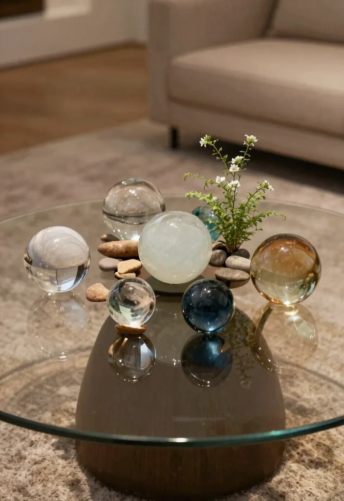 15 Glass Table Decor 2026 Trending Ideas With Clean Styling 64 15 Glass Table Decor 2026 Trending Ideas With Clean Styling - 14. Decorative Glass Spheres 1