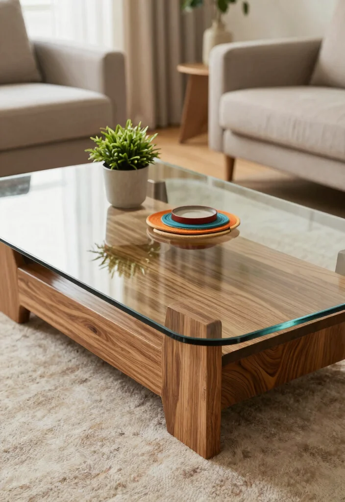 15 Glass Table Decor 2026 Trending Ideas With Clean Styling 36 15 Glass Table Decor 2026 Trending Ideas With Clean Styling - 6. Layered Glass Tabletops 1