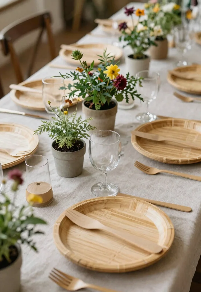 15 Indian Wedding Table Decor Ideas With Rich Detail - 13. Eco-Friendly Decor Elements 1