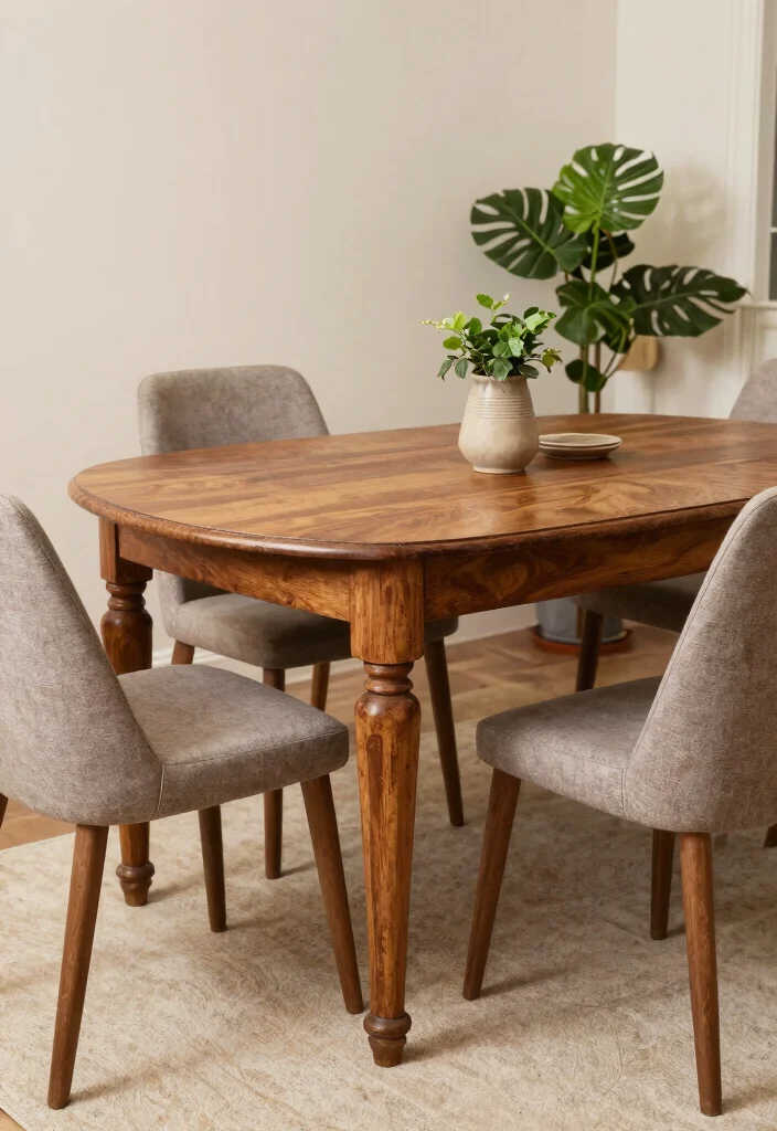 15 Mini Dining Table Small Spaces Ideas That Save Room 54 15 Mini Dining Table Small Spaces Ideas That Save Room - 14. Vintage Tables 1