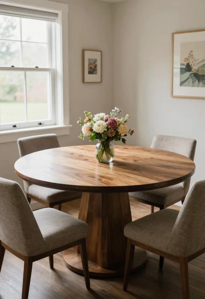 15 Mini Dining Table Small Spaces Ideas That Save Room 14 15 Mini Dining Table Small Spaces Ideas That Save Room - 4. Round Tables 1