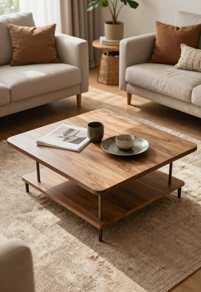 15 Square Coffee Table Decor Ideas That Look Balanced - Conclusion 1