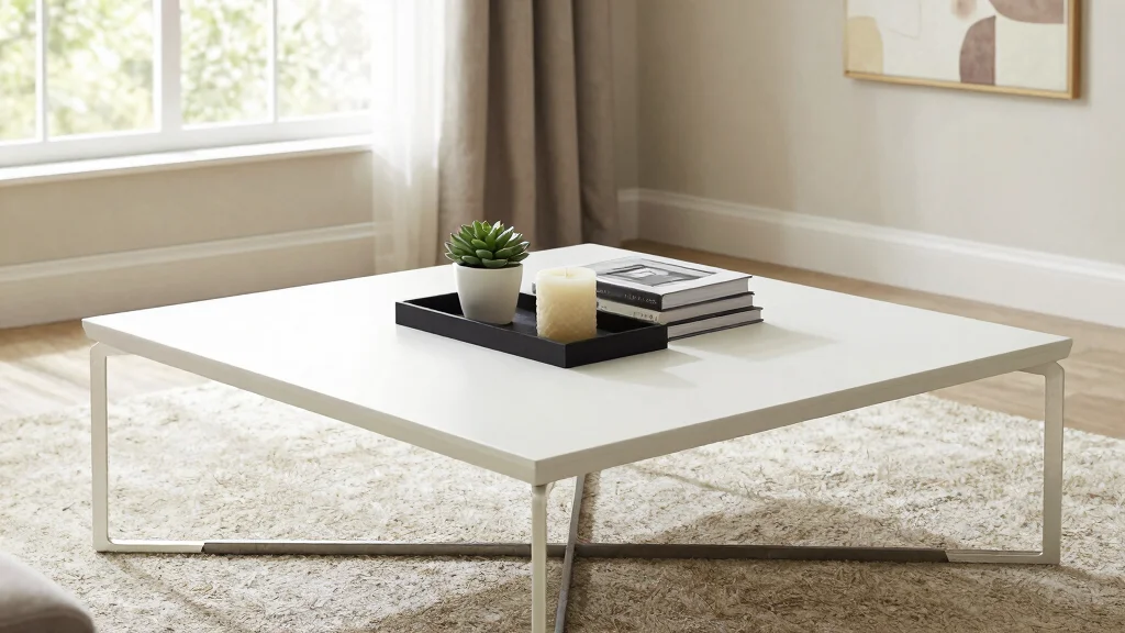 15 Square Coffee Table Decor Ideas That Look Balanced