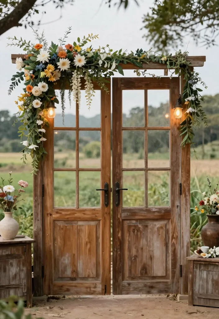 15 Western Wedding Table Decor Ideas With Rustic Flair 43 15 Western Wedding Table Decor Ideas With Rustic Flair - 13. Themed Backdrops 1