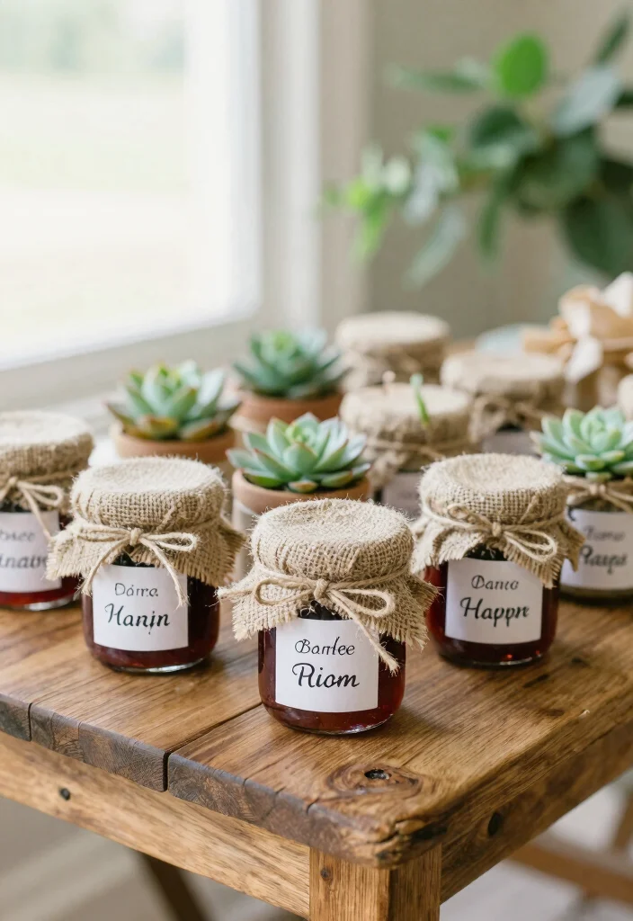 15 Western Wedding Table Decor Ideas With Rustic Flair 9 15 Western Wedding Table Decor Ideas With Rustic Flair - 9. Themed Favors 1