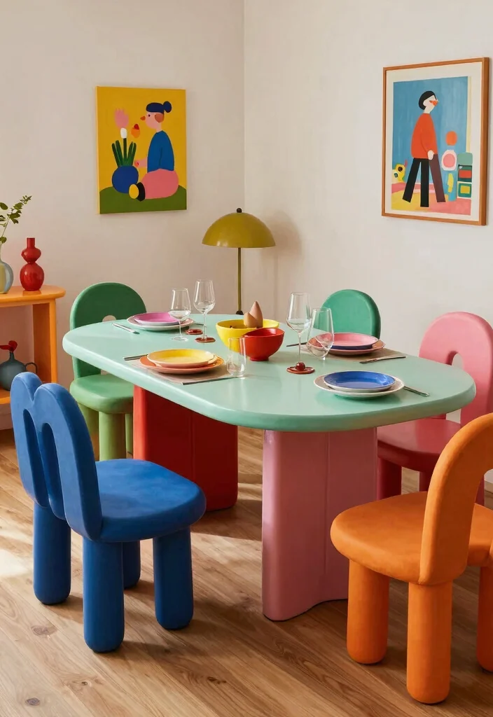 16 Bench Dining Table 2026 Trending Ideas That Feel Cozy & Modern 50 16 Bench Dining Table 2026 Trending Ideas That Feel Cozy & Modern - 10. Quirky and Fun 1