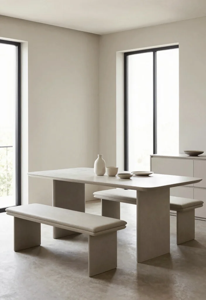 16 Bench Dining Table 2026 Trending Ideas That Feel Cozy & Modern 51 16 Bench Dining Table 2026 Trending Ideas That Feel Cozy & Modern - 11. Sleek Modern Lines 1