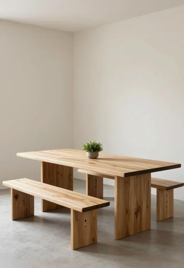 16 Bench Dining Table 2026 Trending Ideas That Feel Cozy & Modern 65 16 Bench Dining Table 2026 Trending Ideas That Feel Cozy & Modern - 15. Zen and Tranquility 1