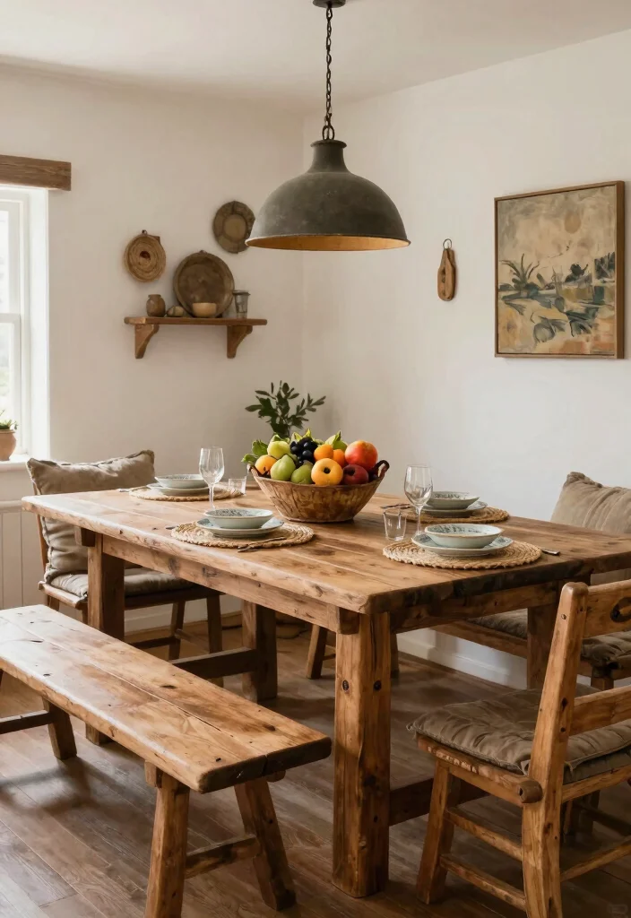 16 Bench Dining Table 2026 Trending Ideas That Feel Cozy & Modern 13 16 Bench Dining Table 2026 Trending Ideas That Feel Cozy & Modern - 3. Farmhouse Revival 1