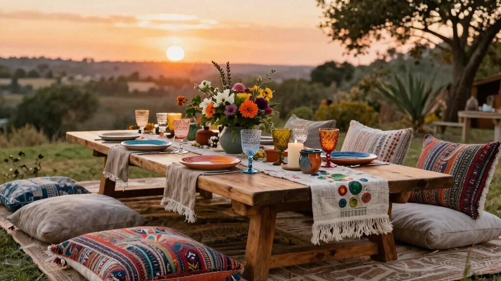 16 Boho Table Decor Ideas With Free Spirited Style