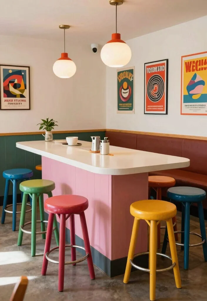 16 Counter Height Dining Table Set Ideas With Modern Flair 56 16 Counter Height Dining Table Set Ideas With Modern Flair - 16. Retro Revival 1