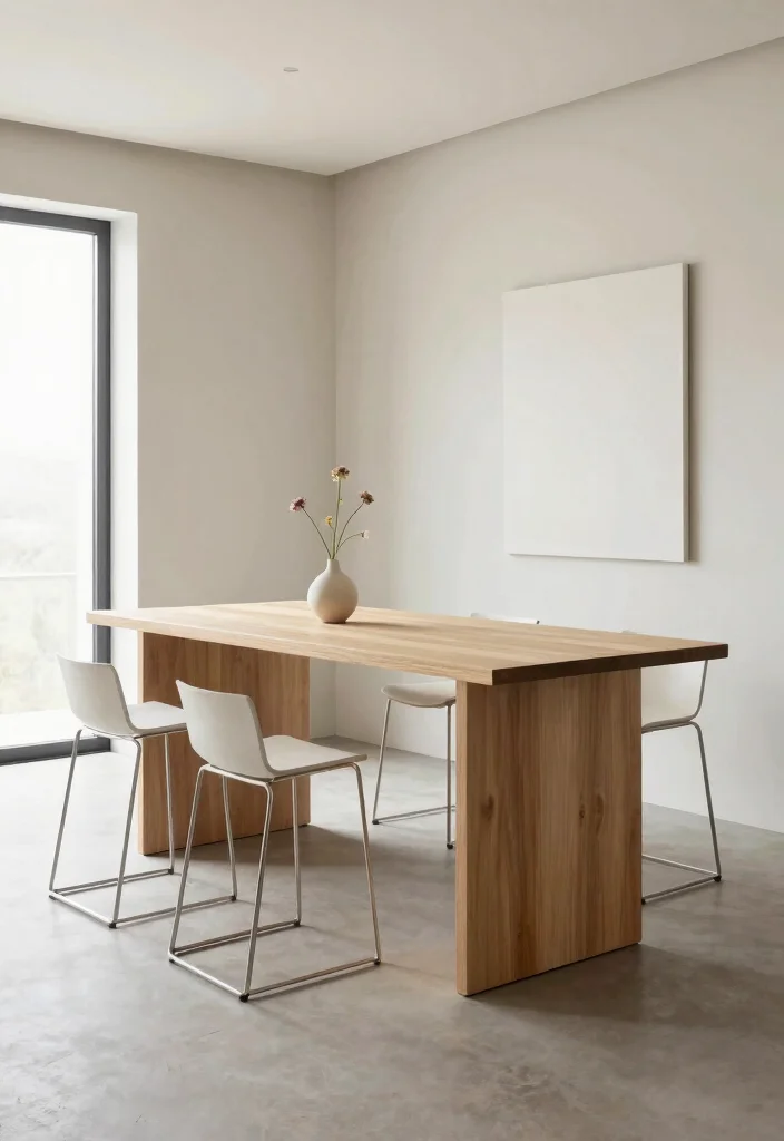 16 Counter Height Dining Table Set Ideas With Modern Flair 4 16 Counter Height Dining Table Set Ideas With Modern Flair - 4. Minimalist Aesthetic 1