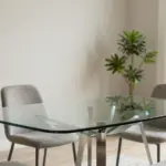 16 Dining Table Glass Top Design Ideas That Look Sleek
