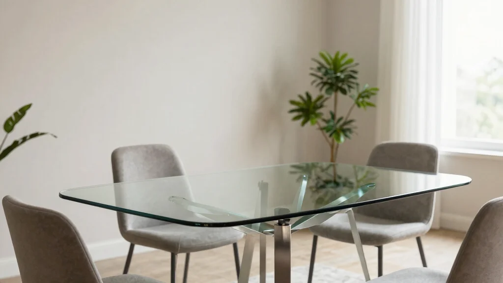 16 Dining Table Glass Top Design Ideas That Look Sleek