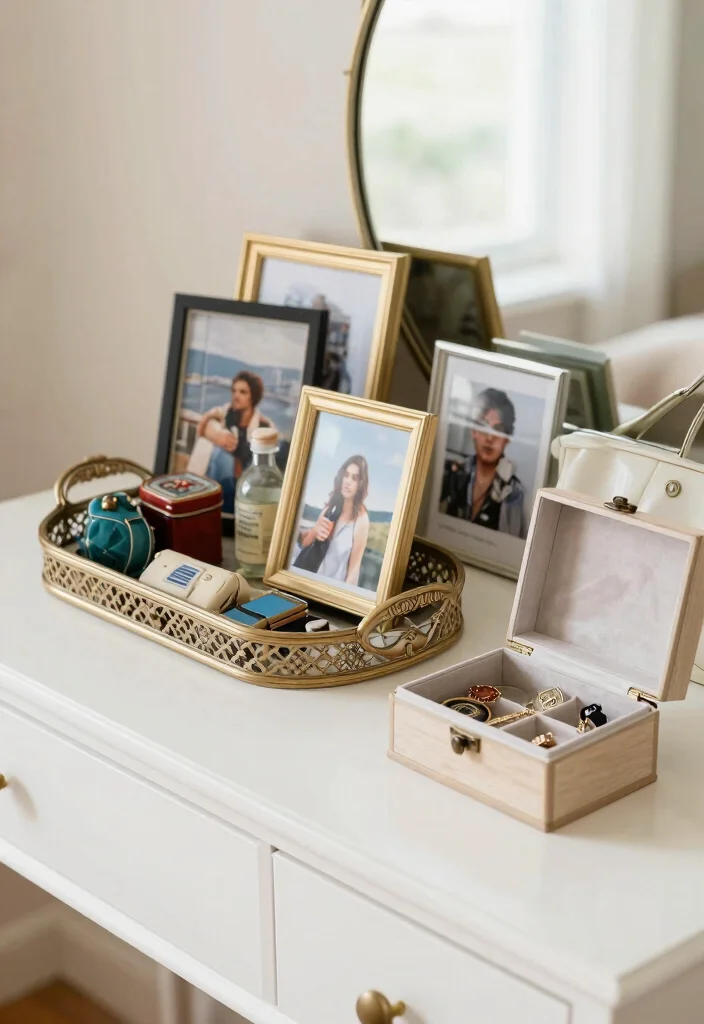 16 Dressing Table Decor 2026 Trending Ideas With Chic Touches 50 16 Dressing Table Decor 2026 Trending Ideas With Chic Touches - 10. Personal Keepsakes 1