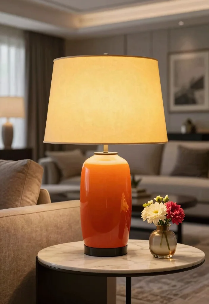 16 End Table Decor Living Room With Lamp Ideas That Glow Beautifully 21 16 End Table Decor Living Room With Lamp Ideas That Glow Beautifully - 11. Statement Lamps 1