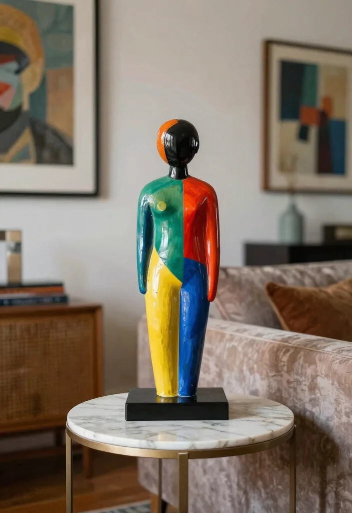 16 End Table Decor Living Room With Lamp Ideas That Glow Beautifully 15 16 End Table Decor Living Room With Lamp Ideas That Glow Beautifully - 5. Art-Inspired Decor 1