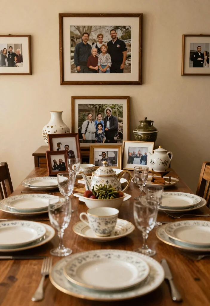 16 French Country Dining Room Table Ideas With Rustic Elegance - 8. Personal Touches 1