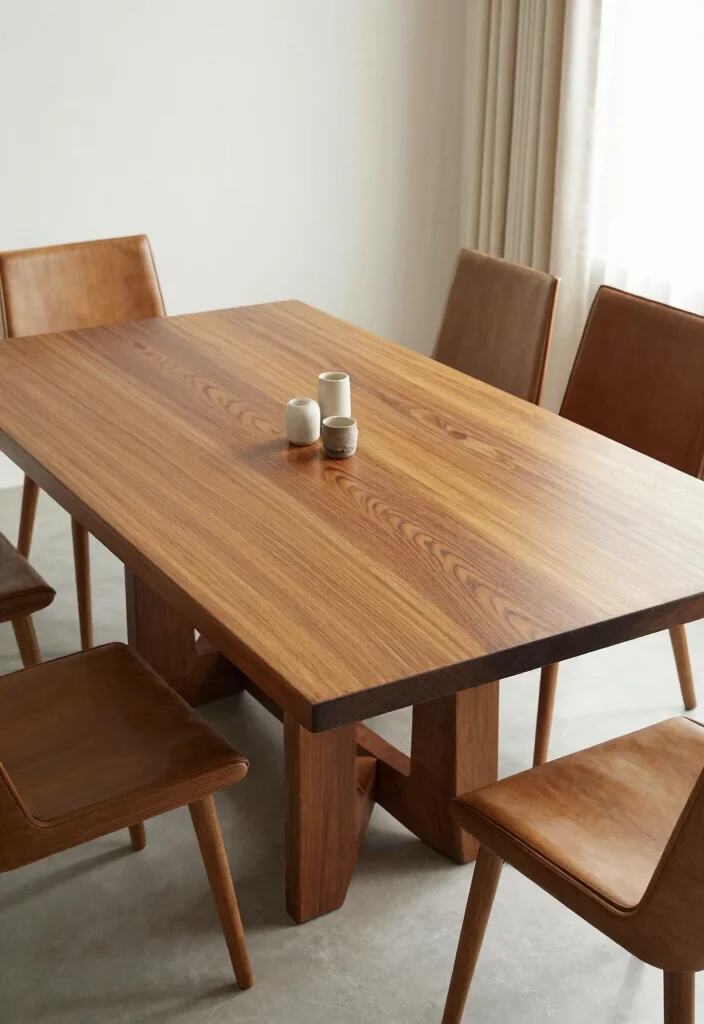 16 MCM Dining Table Ideas With Retro Charm 52 16 MCM Dining Table Ideas With Retro Charm - 12. Vintage Teak Table 1