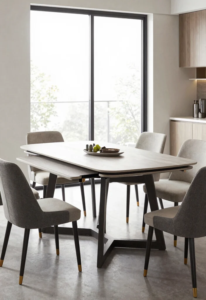 16 MCM Dining Table Ideas With Retro Charm 65 16 MCM Dining Table Ideas With Retro Charm - 15. Modular Dining Table Concepts 1