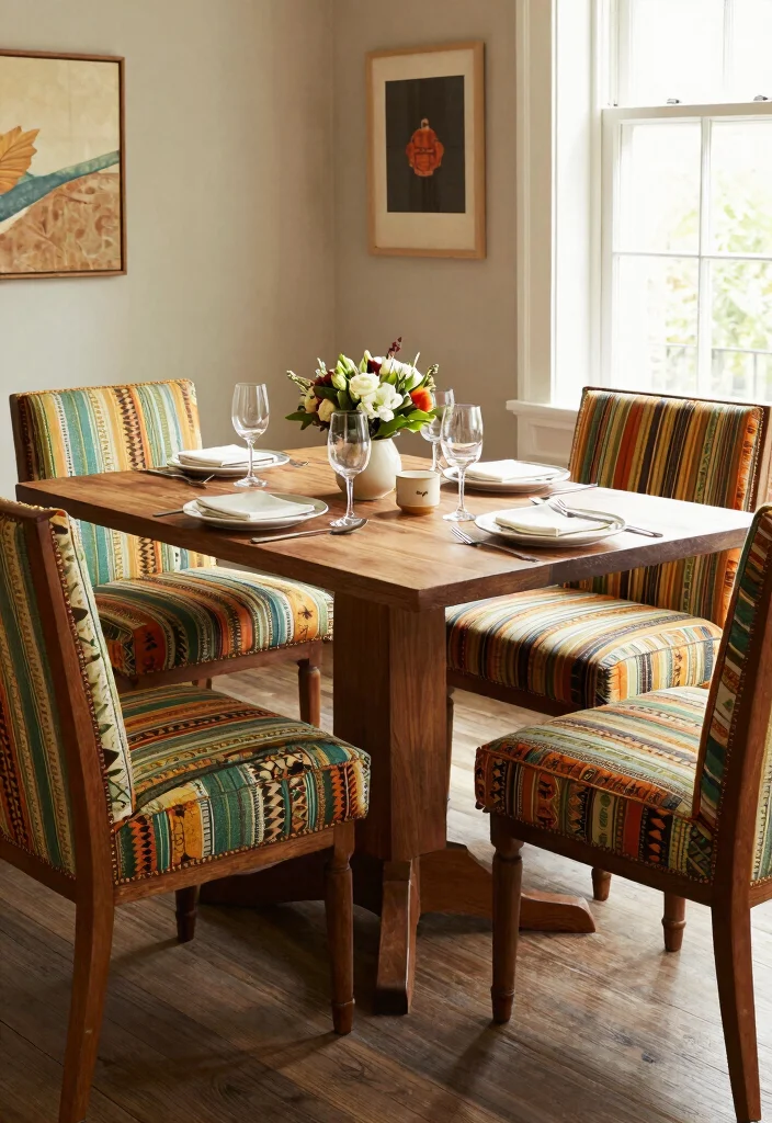 16 MCM Dining Table Ideas With Retro Charm 48 16 MCM Dining Table Ideas With Retro Charm - 8. MCM Table with Upholstered Seats 1