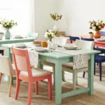 16 Painted Dining Room Table Ideas With Creative Color