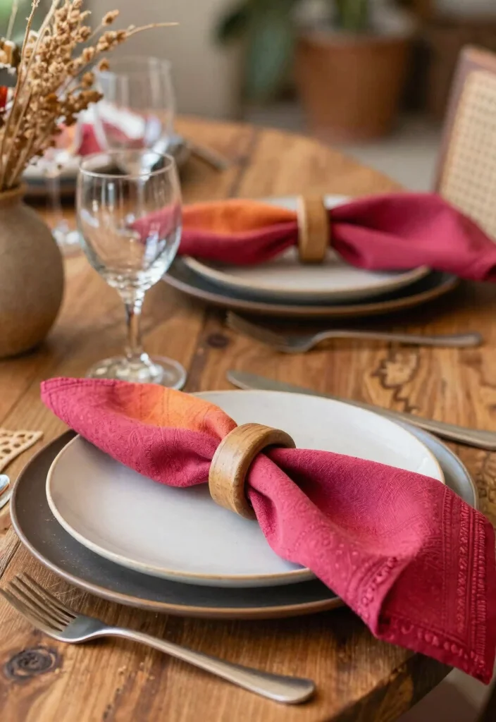 17 Aesthetic Dining Table Ideas With Pinterest Worthy Vibes 26 17 Aesthetic Dining Table Ideas With Pinterest Worthy Vibes - 6. Playful Napkin Folding 1