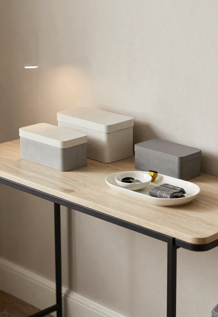 17 Bedroom Console Table Decor Ideas With Stylish Accents 65 17 Bedroom Console Table Decor Ideas With Stylish Accents - 15. Highlight Functionality 1