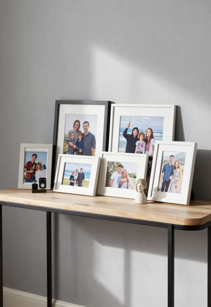 17 Bedroom Console Table Decor Ideas With Stylish Accents 13 17 Bedroom Console Table Decor Ideas With Stylish Accents - 3. Add Personal Touches 1