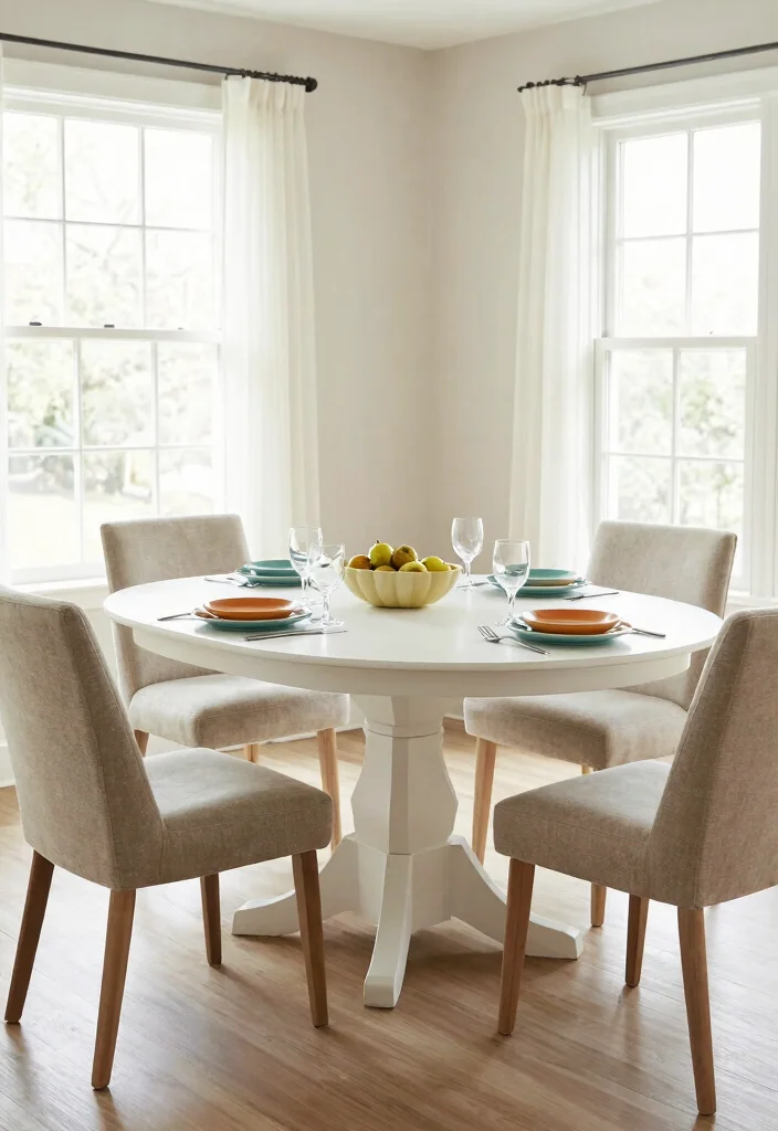 17 Dining Table Oval Ideas With Soft Elegant Lines 57 17 Dining Table Oval Ideas With Soft Elegant Lines - 17. Timeless Classic White 1