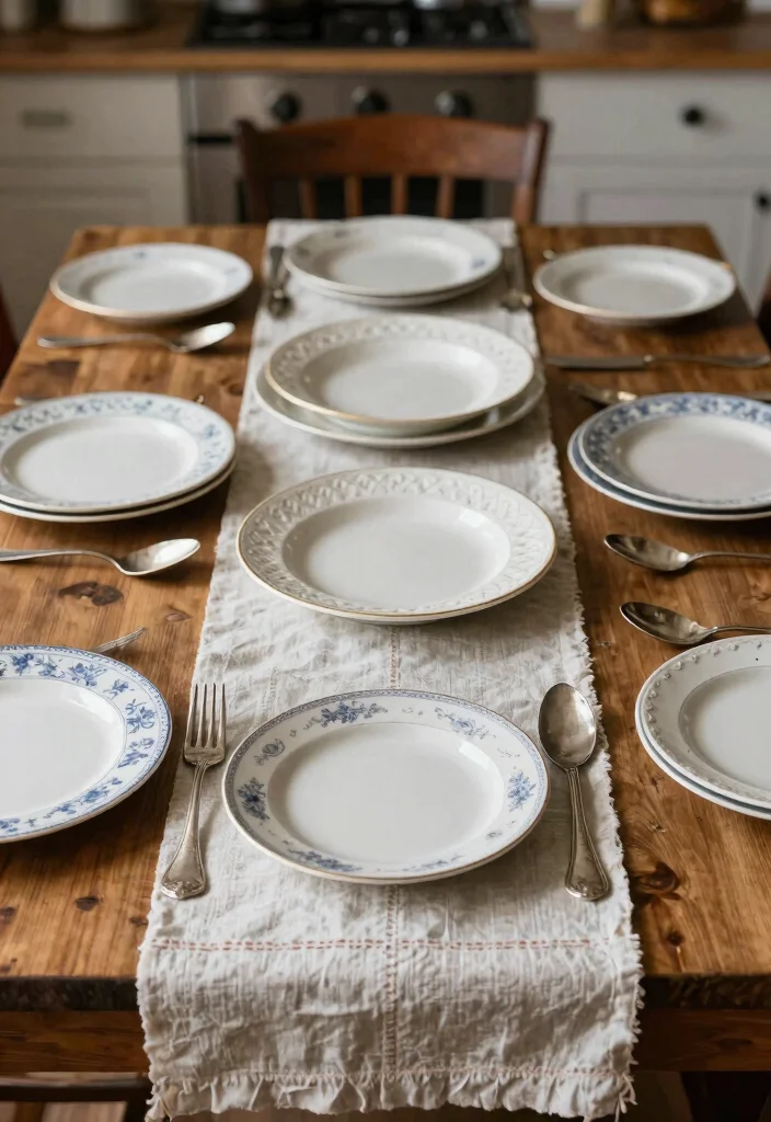 17 Fall Kitchen Table Decor Ideas With Warm Autumn Vibes 44 17 Fall Kitchen Table Decor Ideas With Warm Autumn Vibes - 14. Vintage Finds 1