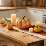 17 Fall Kitchen Table Decor Ideas With Warm Autumn Vibes