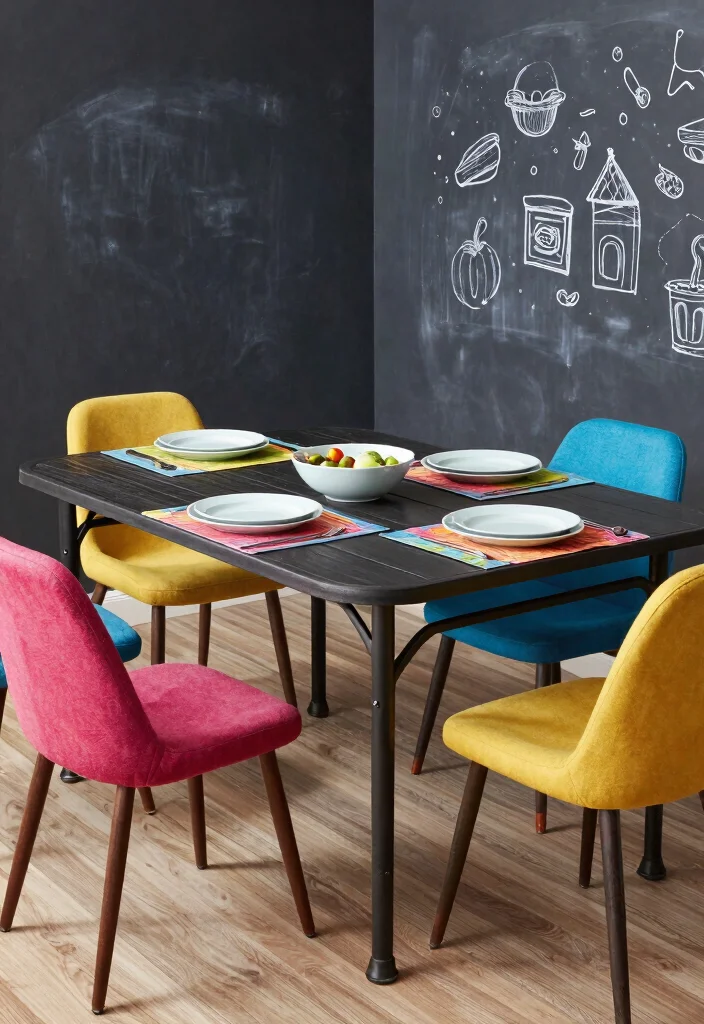 17 Wrought Iron Dining Table Ideas With Classic Detail 52 17 Wrought Iron Dining Table Ideas With Classic Detail - 12. Family-Friendly Fun 1