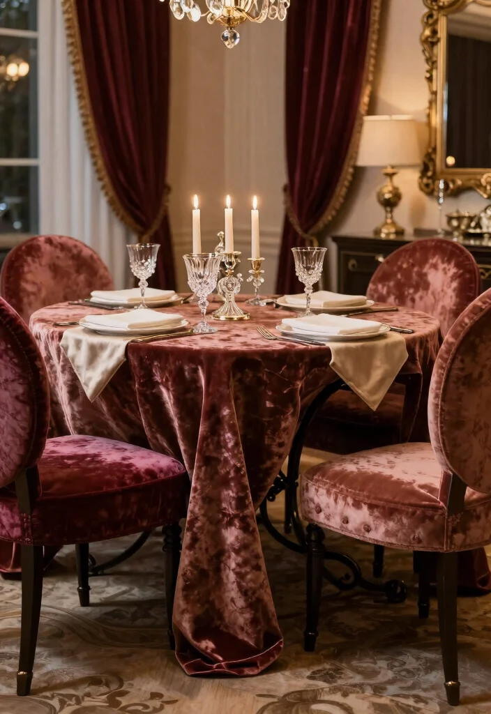 17 Wrought Iron Dining Table Ideas With Classic Detail 67 17 Wrought Iron Dining Table Ideas With Classic Detail - 17. Luxe Textures 1