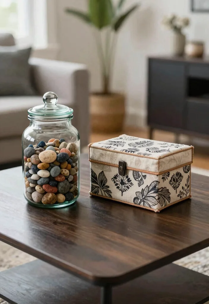 18 Coffee Table Decor 2026 Trending Ideas That Elevate Your Living Room 57 18 Coffee Table Decor 2026 Trending Ideas That Elevate Your Living Room - 17. Unique Containers 1