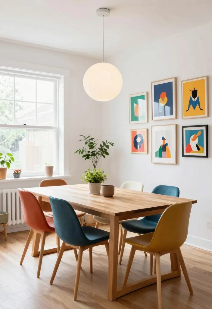 18 Light Wood Dining Room Table Ideas With Airy Feel - 3. Bright and Breezy Design 1