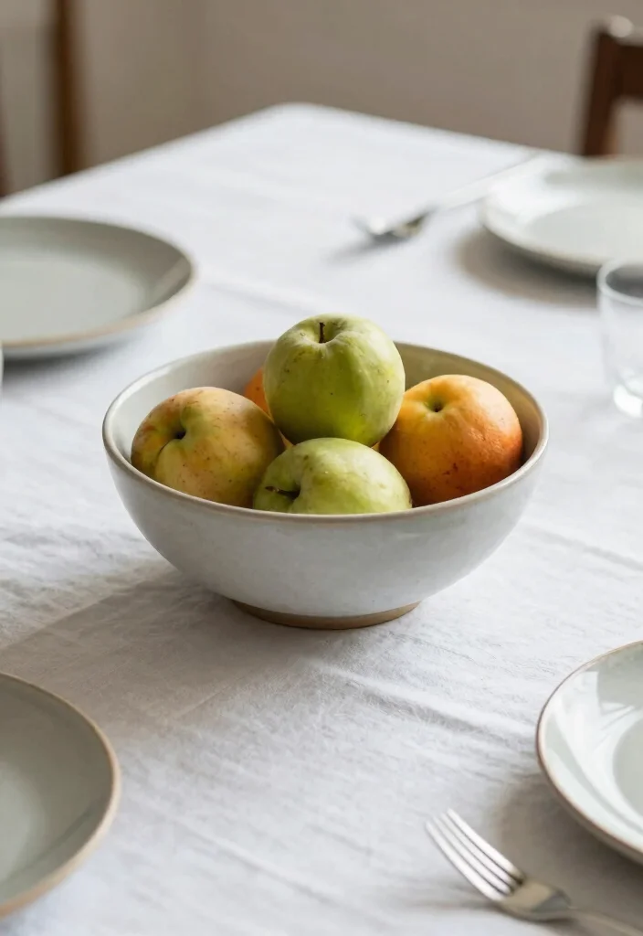 18 Minimal Table Decor Ideas With Clean Modern Style 53 18 Minimal Table Decor Ideas With Clean Modern Style - 13. Elegant Centerpiece Bowls 1