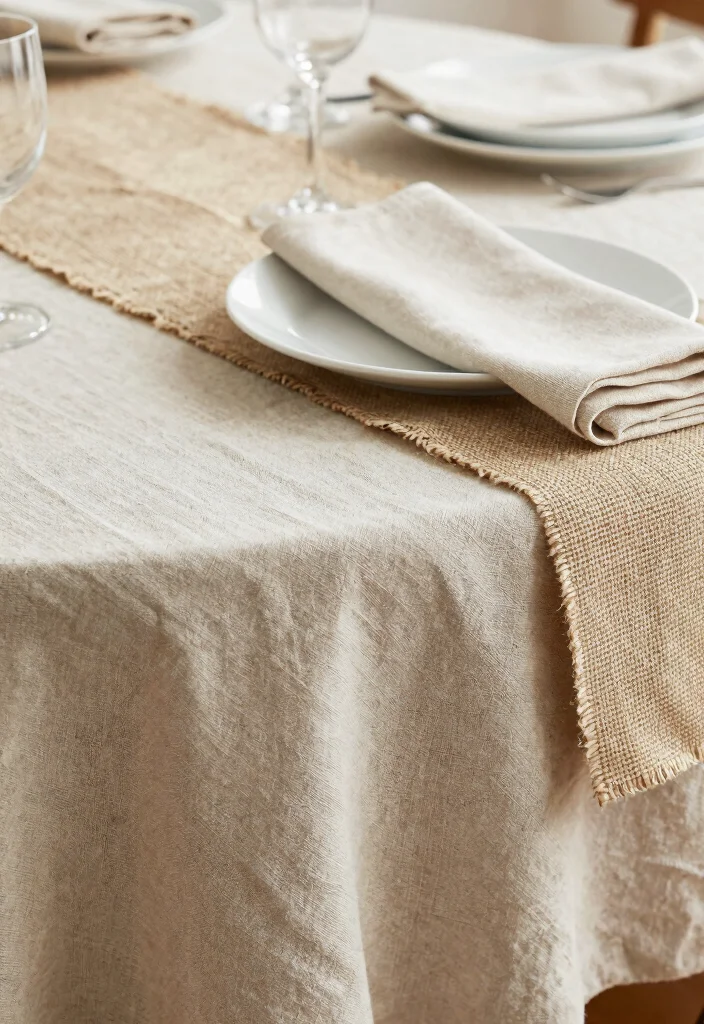 18 Minimal Table Decor Ideas With Clean Modern Style 64 18 Minimal Table Decor Ideas With Clean Modern Style - 14. Layered Textiles 1