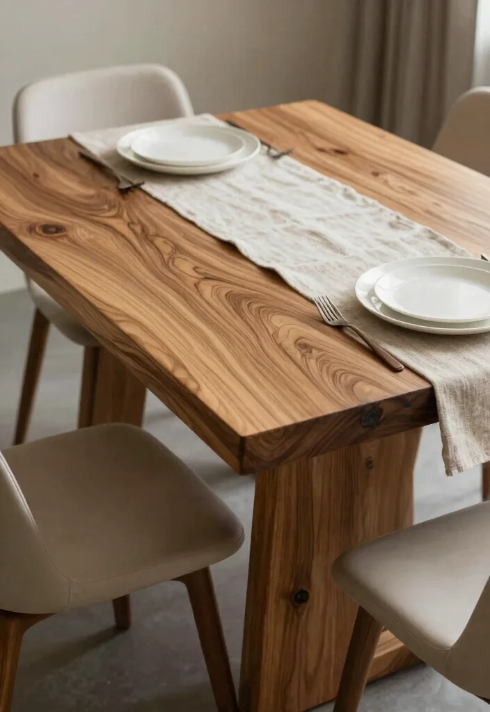 18 Small Dining Table Ideas That Look Stylish & Functional - 14. Textured Tables 1