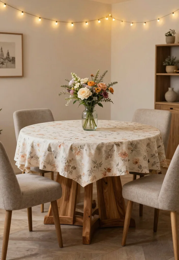 18 Small Dining Table Ideas That Look Stylish & Functional - 4. Round Tables for Intimacy 1